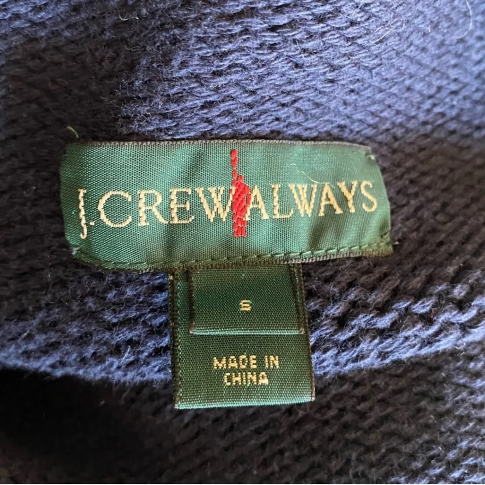 JCrew Vintage Cotton polka dot sweater- Small - Picture 5 of 7